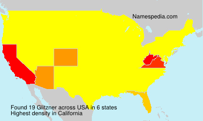 Surname Glitzner in USA Surname Glitzner in USA