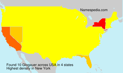 Surname Glogauer in USA Surname Glogauer in USA