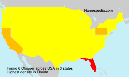 Surname Glogger in USA Surname Glogger in USA