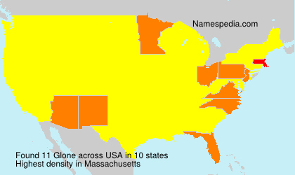 Surname Glone in USA Surname Glone in USA