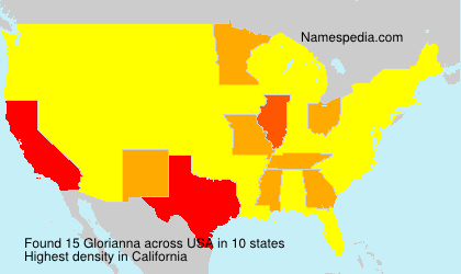 Surname Glorianna in USA Surname Glorianna in USA
