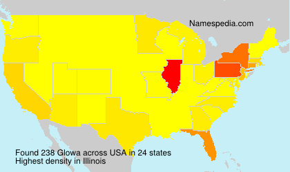 Surname Glowa in USA Surname Glowa in USA