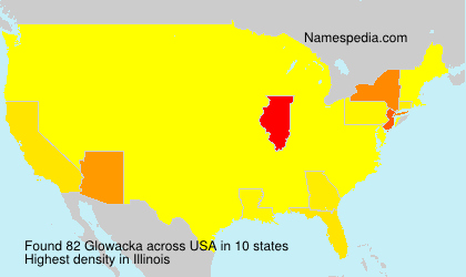 Surname Glowacka in USA Surname Glowacka in USA