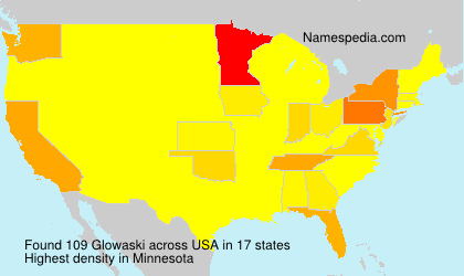 Surname Glowaski in USA Surname Glowaski in USA