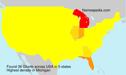 Surname Glumb in USA Surname Glumb in USA