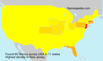 Surname Glynos in USA Surname Glynos in USA