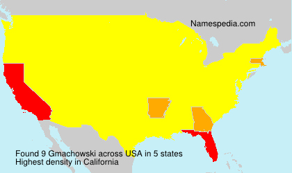 Surname Gmachowski in USA Surname Gmachowski in USA
