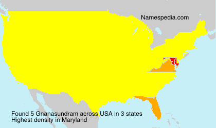 Surname Gnanasundram in USA Surname Gnanasundram in USA