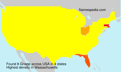 Surname Gnepp in USA Surname Gnepp in USA