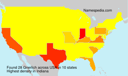 Surname Gnerlich in USA Surname Gnerlich in USA