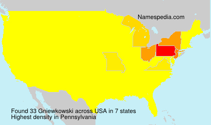 Surname Gniewkowski in USA Surname Gniewkowski in USA