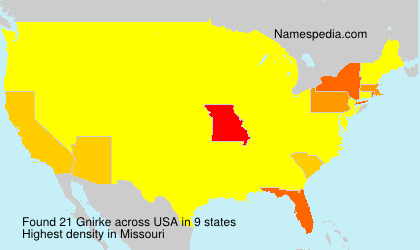 Surname Gnirke in USA Surname Gnirke in USA