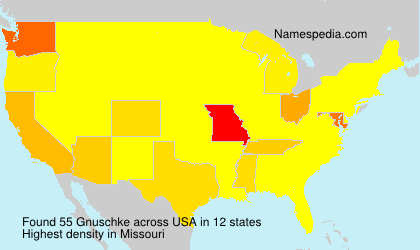 Surname Gnuschke in USA Surname Gnuschke in USA
