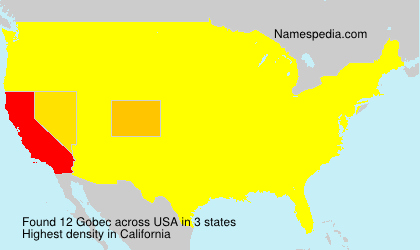 Surname Gobec in USA Surname Gobec in USA