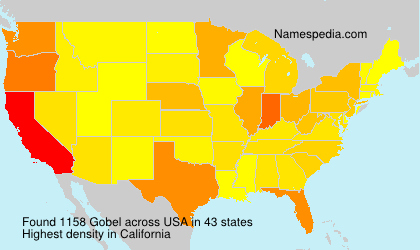 Surname Gobel in USA Surname Gobel in USA
