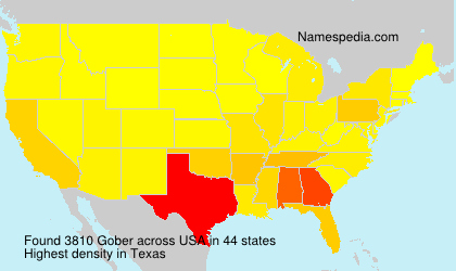 Surname Gober in USA Surname Gober in USA