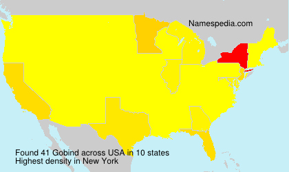 Surname Gobind in USA Surname Gobind in USA