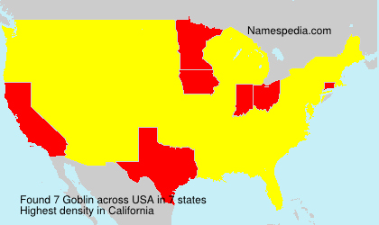 Surname Goblin in USA Surname Goblin in USA