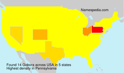 Surname Gobora in USA Surname Gobora in USA