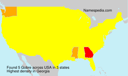 Surname Gobre in USA Surname Gobre in USA