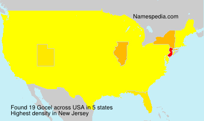 Surname Gocel in USA Surname Gocel in USA