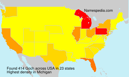 Surname Goch in USA Surname Goch in USA