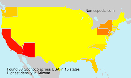 Surname Gochoco in USA Surname Gochoco in USA
