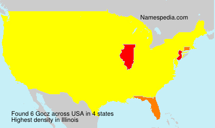 Surname Gocz in USA Surname Gocz in USA