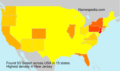 Surname Godart in USA Surname Godart in USA