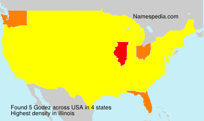 Surname Godez in USA Surname Godez in USA
