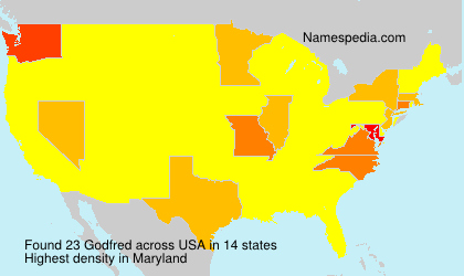 Surname Godfred in USA Surname Godfred in USA