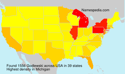 Surname Godlewski in USA Surname Godlewski in USA