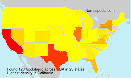 Surname Godofredo in USA Surname Godofredo in USA