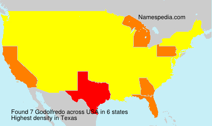 Surname Godolfredo in USA Surname Godolfredo in USA