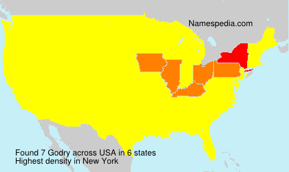 Surname Godry in USA Surname Godry in USA
