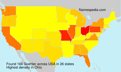 Surname Goehler in USA Surname Goehler in USA