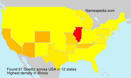 Surname Goelitz in USA Surname Goelitz in USA