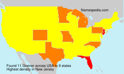 Surname Goener in USA Surname Goener in USA