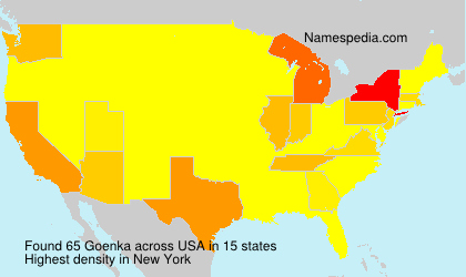 Surname Goenka in USA Surname Goenka in USA