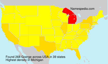 Surname Goerge in USA Surname Goerge in USA