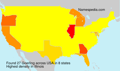 Surname Goerling in USA Surname Goerling in USA