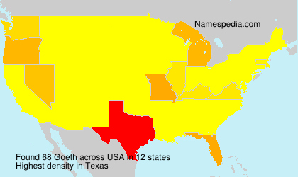 Surname Goeth in USA Surname Goeth in USA