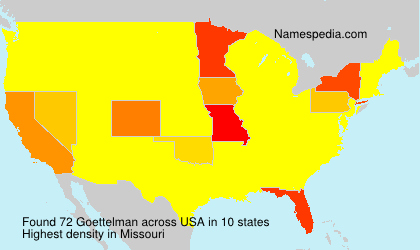 Surname Goettelman in USA Surname Goettelman in USA