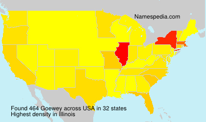 Surname Goewey in USA Surname Goewey in USA