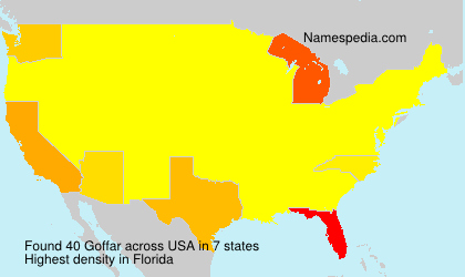 Surname Goffar in USA Surname Goffar in USA