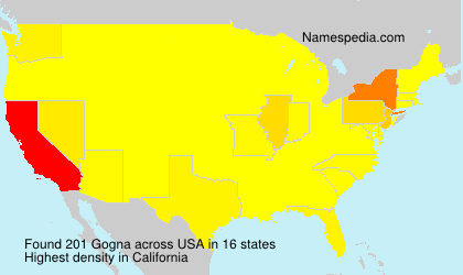 Surname Gogna in USA Surname Gogna in USA