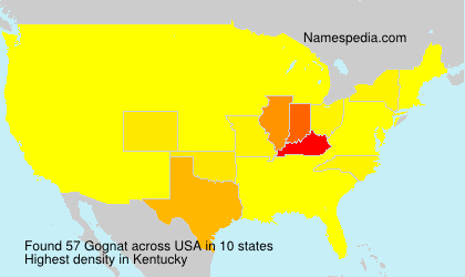 Surname Gognat in USA Surname Gognat in USA