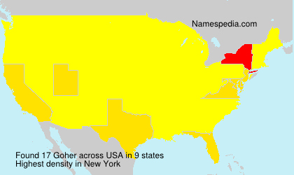 Surname Goher in USA Surname Goher in USA
