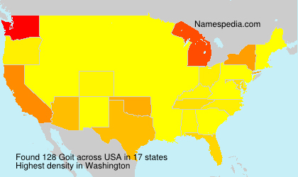 Surname Goit in USA Surname Goit in USA