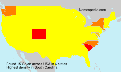 Surname Gojan in USA Surname Gojan in USA